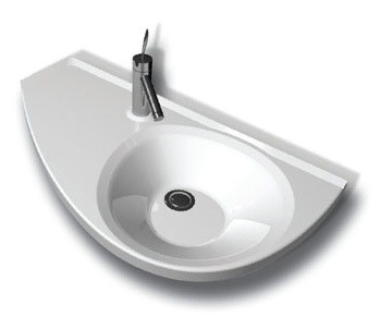Ravak Avocado umywalka wisząca asymetryczna 85x45 lewa z otworem