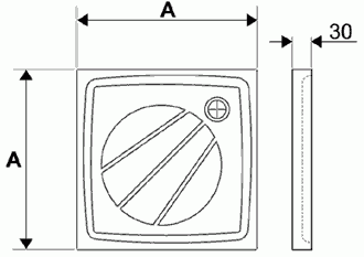 Ravak Perseus PRO brodzik kwadratowy 80x80 lany marmur XA034401010