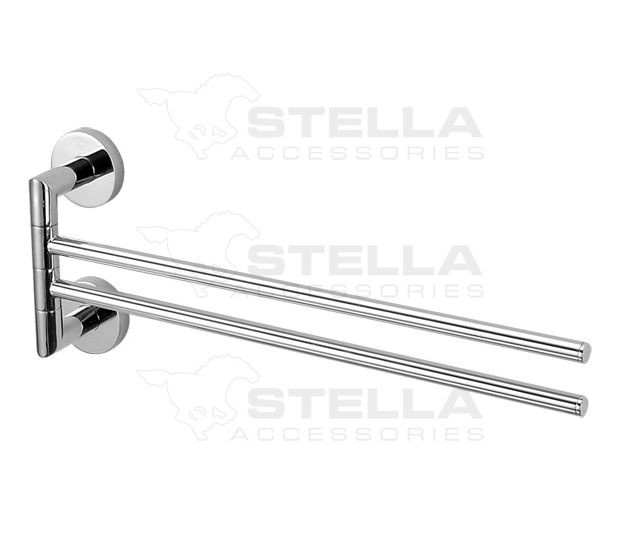 Stella Classic wieszak dwuramienny chrom 07122