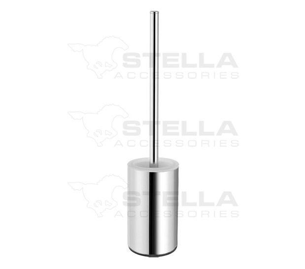 Stella Classic szczotka WC wolnostojąca chrom 07432