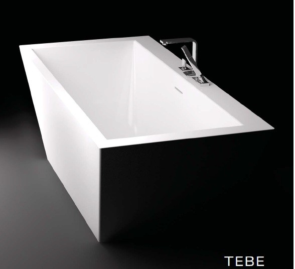 Marmorin Tebe I wanna wolnostojąca 180x80 Mineralicast P 530 180 020 010