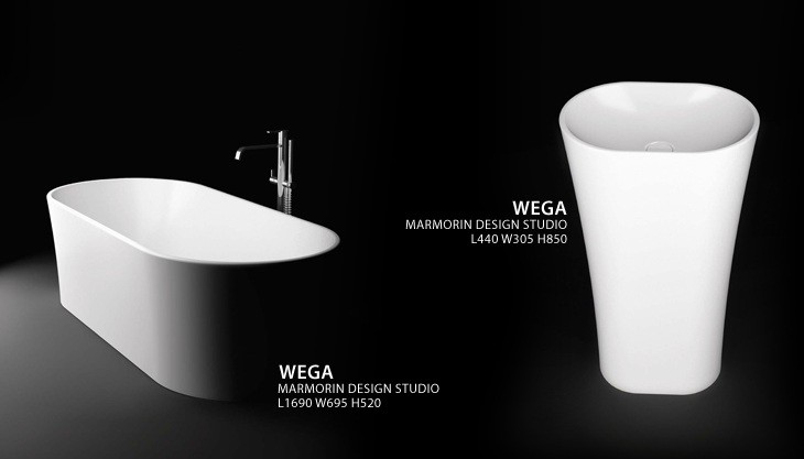 Marmorin Wega wanna wolnostojąca 170x70 Mineralicast P 515 170 020 010