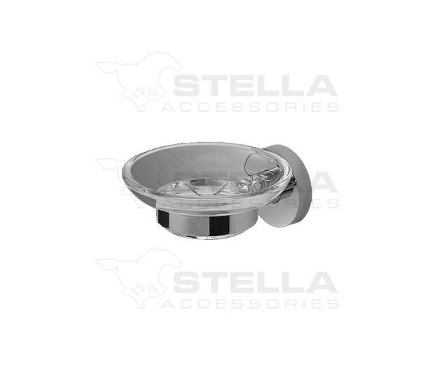 Stella Classic mydelniczka szkło matowe chrom 07420