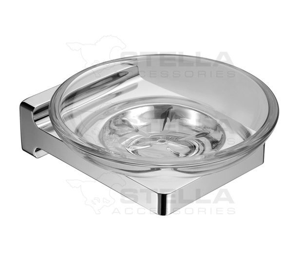 Stella Living mydelniczka szkło matowe chrom 03420 - DG