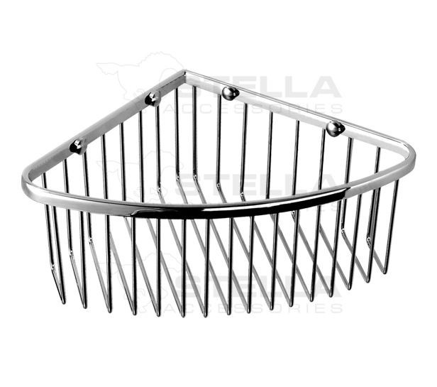 Stella koszyk narożny chrom 16022
