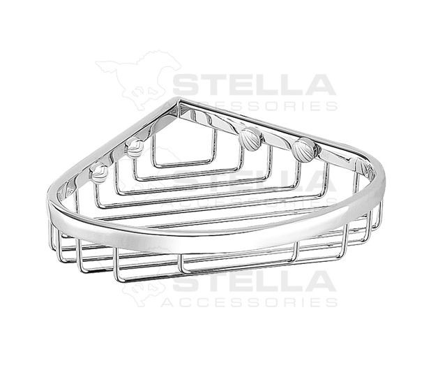 Stella koszyk narożny chrom 16023