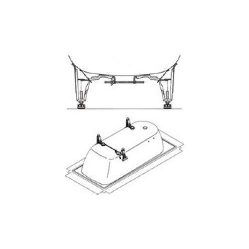 Roca nogi do wanien żeliwnych A150412330
