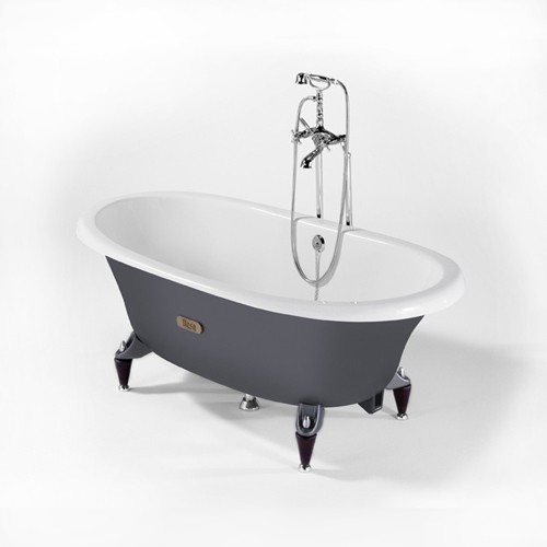 Roca Newcast Classic wanna wolnostojąca 170x85 szara A233650000