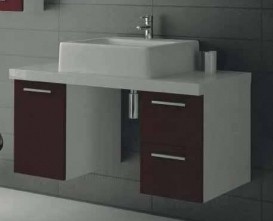 Elita Kwadro Black 1D kontener pod blat czarny 163083  - DG