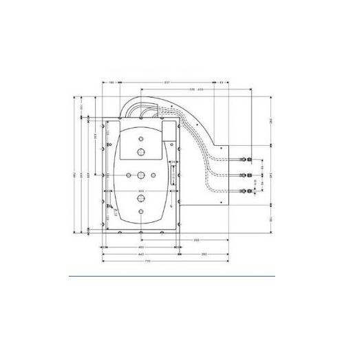Hansgrohe Raindance Rainmaker zestaw podtynkowy 28414180