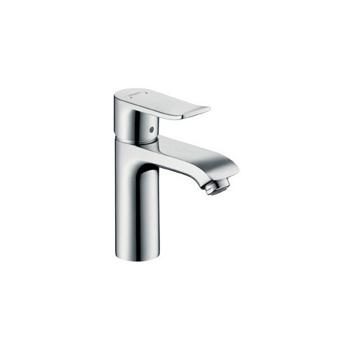 Hansgrohe Metris E2 bateria umywalkowa 110 z korkiem chrom 31080000