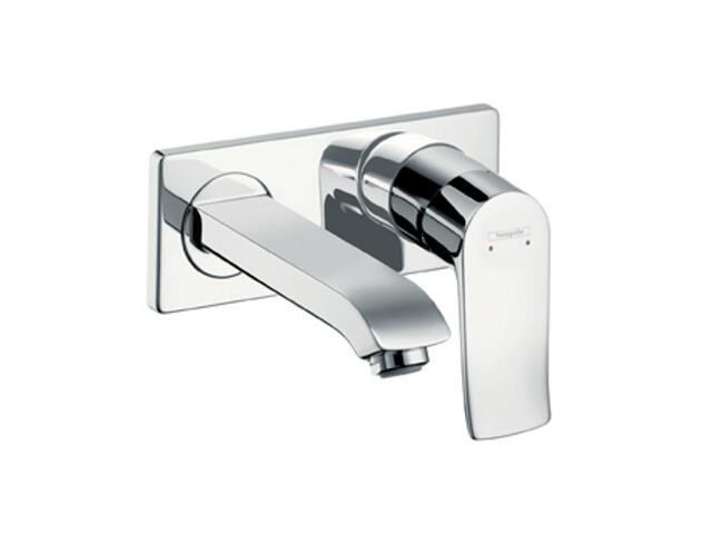 Hansgrohe Metris E2 bateria umywalkowa podtynkowa wylewka 165mm chrom 31085000
