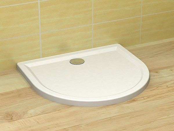 Radaway Delos P brodzik półokrągły płaski 100x90 4Z19035-03N