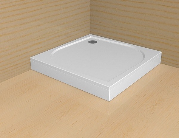 Radaway Delos C brodzik kwadratowy z obudową 90x90 4C99170-03