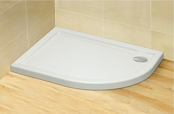 Radaway Tasos E brodzik półokrągły płaski asymetryczny 100x80 lewy STE1086-30L
