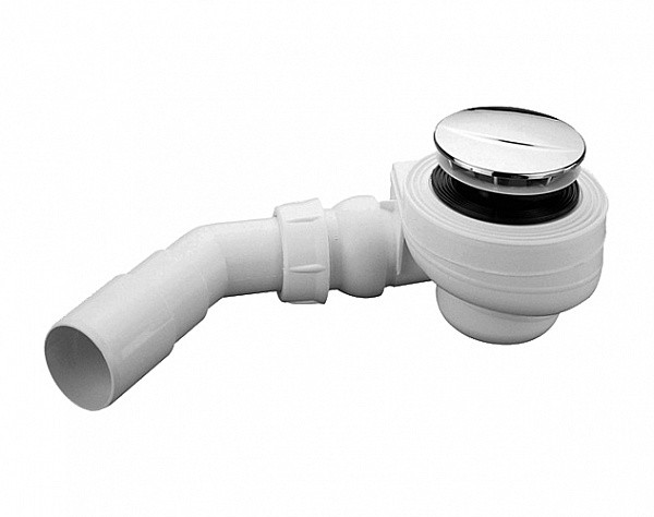 Radaway Turboflow syfon brodzikowy 50 chrom 023-TB50P