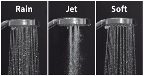 Ravak słuchawka prysznicowa płaska 3-funkcyjna 953.00 X07P009