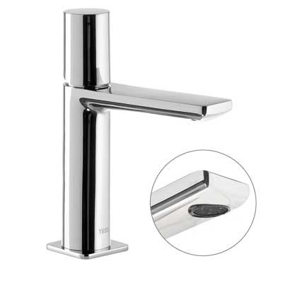 Tres Loft bateria umywalkowa perlator chrom 200.103.02