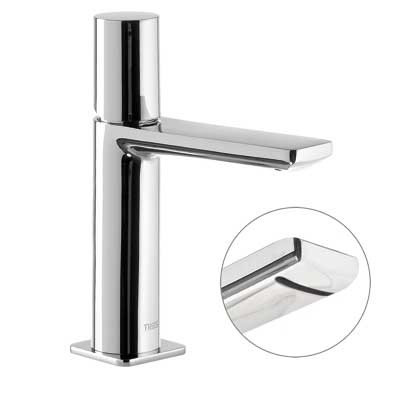 Tres Loft bateria umywalkowa kaskada z korkiem chrom 200.101.02.D