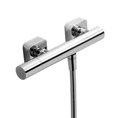 Tres Loft bateria natryskowa z zestawem chrom 200.167.01