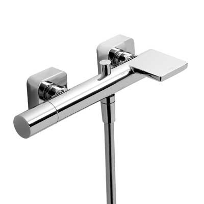 Tres Loft bateria wannowa z zestawem chrom 200.170.01