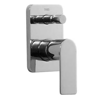 Tres Loft bateria podtynkowa wannowo-natryskowa chrom 200.180.01