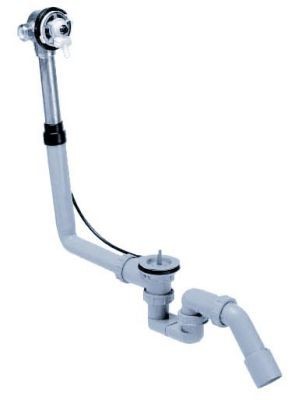 Hansgrohe Exafill wylewka wannowa z odpływem i przelewem do wanien normalnych 58125180