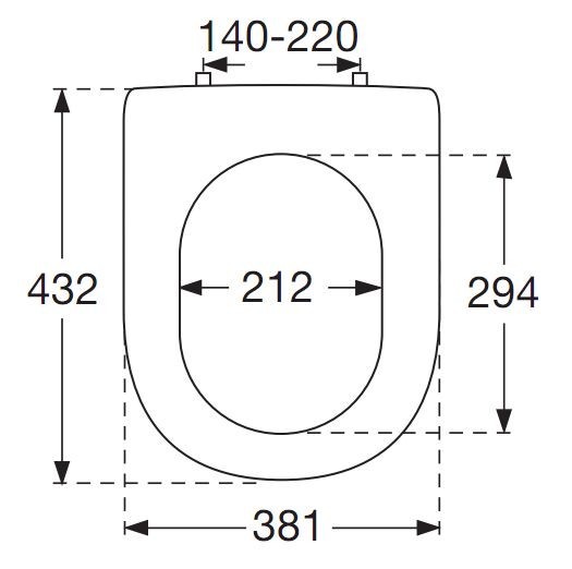 Villeroy&Boch Subway deska sedesowa biała weiss alpin 9M55Q101