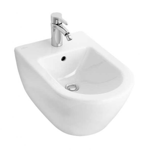 Villeroy&Boch Subway 2.0 bidet wiszący biały weiss alpin ceramicplus 540000R1