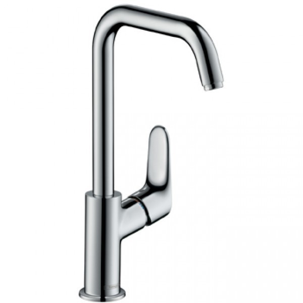 Hansgrohe Focus 240 bateria umywalkowa wysoka bez korka i obrotową wylewką chrom 31519000