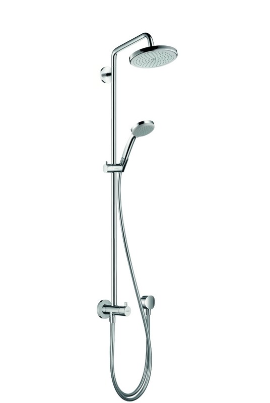 Hansgrohe Croma 220 Reno komplet prysznicowy z deszczownicą chrom 27224000