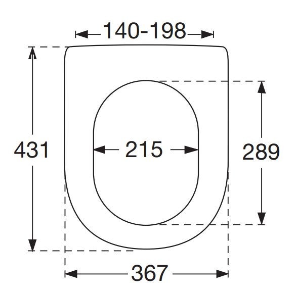 Villeroy&Boch Sentique deska sedesowa wolnoopadająca biała weiss alpin 98M8S101