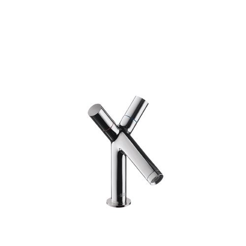 Axor Starck dwuuchwytowa bateria umywalkowa z korkiem chrom 10030000
