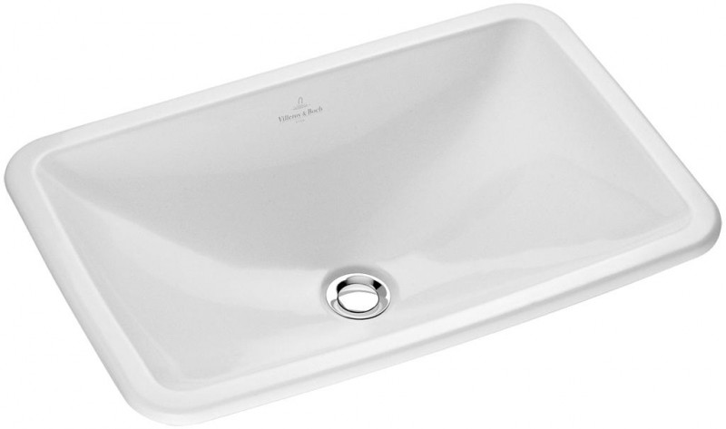Villeroy&Boch Loop&Friends umywalka wpuszczana w blat 60cm 60x40,5 biała weiss alpin 61450001