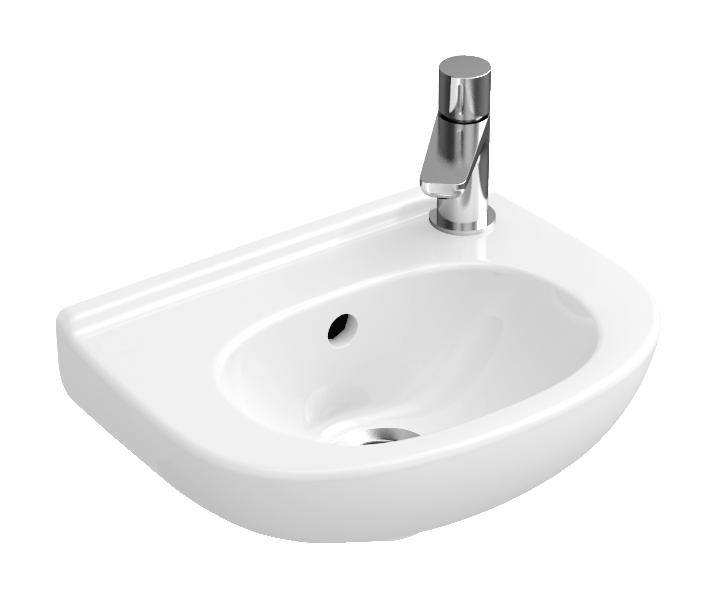 Villeroy&Boch O.Novo umywalka mała 36cm 36x27,5 biała weiss alpin ceramicplus 536036R1