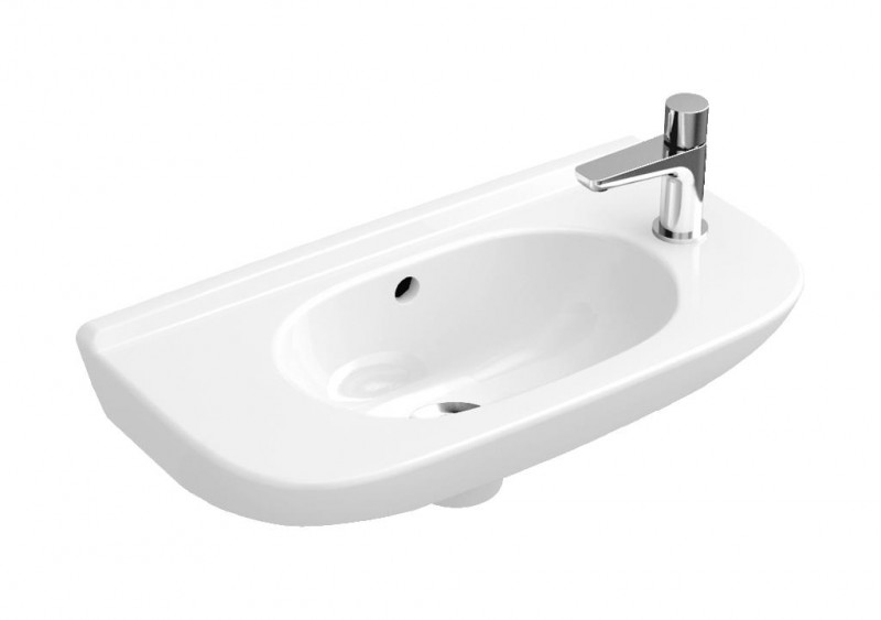 Villeroy&Boch O.Novo umywalka mała 50cm 50x25 biała weiss alpin ceramicplus 536150R1