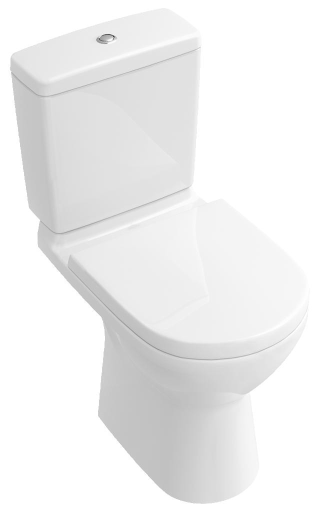 Villeroy&Boch O.Novo muszla do WC-kompakt stojąca biała weiss alpin ceramicplus 566110R1