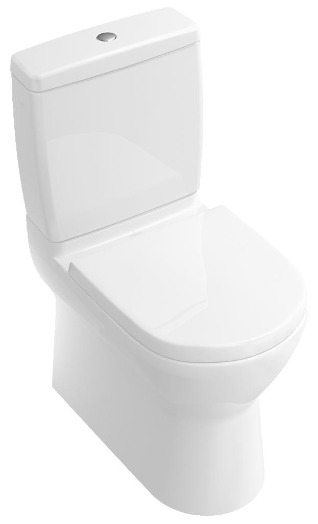 Villeroy&Boch O.Novo muszla do WC-kompakt stojąca biała weiss alpin 56581001