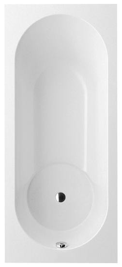 Villeroy&Boch Libra Solo wanna prostokątna 160x70 biała weiss alpin UBQ 167 LIB 2V-01