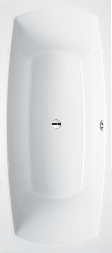 Villeroy&Boch My Art Duo wanna prostokątna 180x80 biała weiss alpin UBQ 180 MYA 2V-01