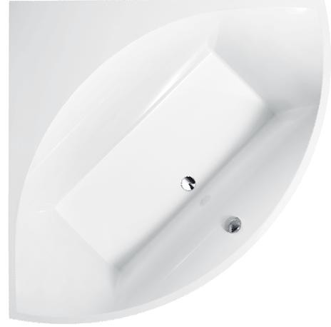 Villeroy&Boch Squaro wanna narożna 145x145 biała weiss alpin UBQ 145 SQR 3V-01
