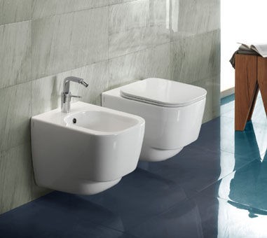 Hatria Fusion Q 48 bidet wiszący biały YXJ8