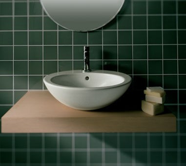 Hatria Happy Hour 02:00 umywalka stawiana na blat 47,5x47,5  Y0M6