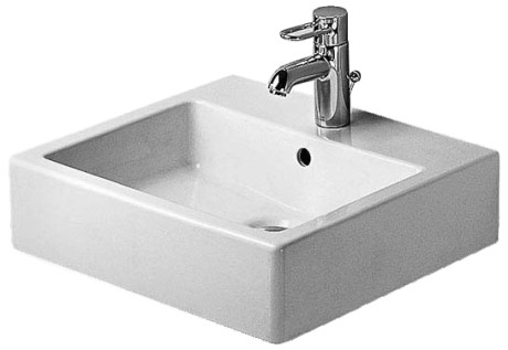 Duravit Vero umywalka 50cm 50x47 szlifowana biały alpin wondergliss 04545000271