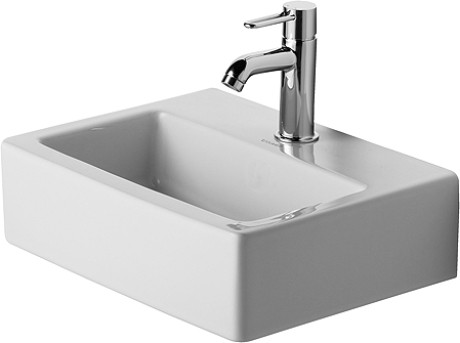 Duravit Vero Med umywalka mała 45cm 45x35 biały alpin 0704450041