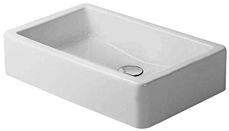Duravit Vero umywalka mała stawiana na blat 60cm 60x38 biały alpin 0455600000