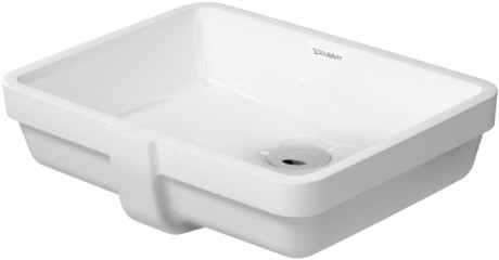 Duravit Vero umywalka podblatowa 43cm 43x31,5 biały alpin wondergliss 03304300001