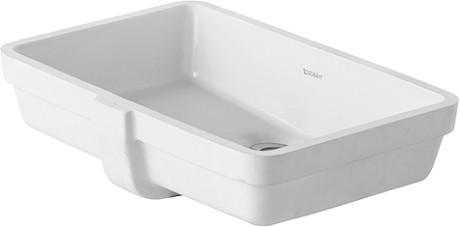 Duravit Vero umywalka podblatowa 48,5cm 48,5x31,5 biały alpin wondergliss 03304800001