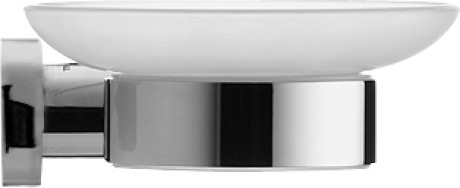 Duravit D-Code mydelniczka z uchwytem prawa chrom 0099181000