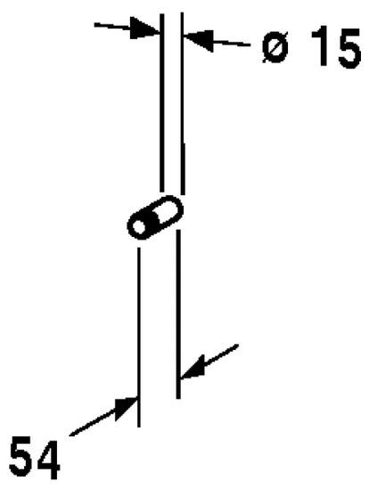 Duravit D-Code haczyk na ręcznik chrom 0099041000